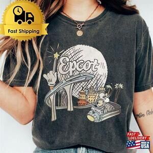 Retro Disney Epcot Shirt Mickey And Friends T-shirt Classic